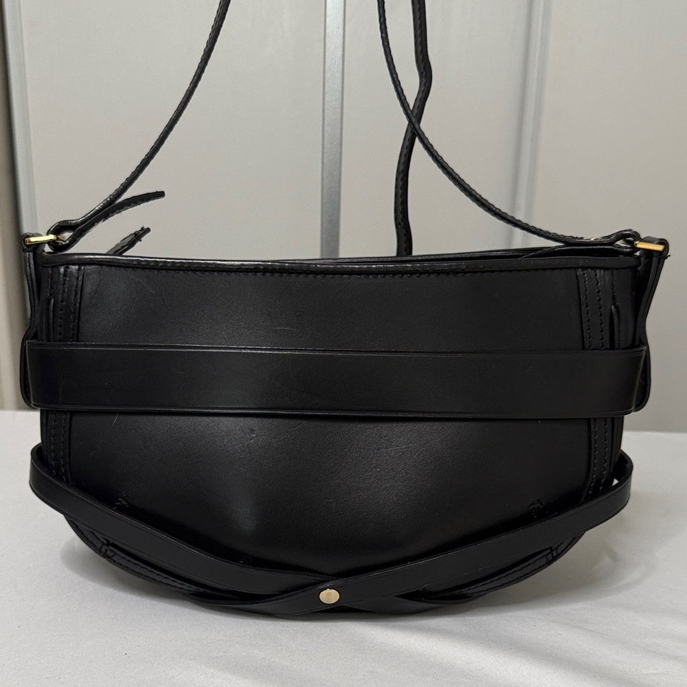 Burberry Black Shoulder Bag with Gold Details - Picture 4 of 16